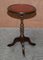 Tavolino tripode vintage in legno di bue, Inghilterra, Immagine 9