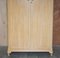 Large Light Walnut Wardrobe, 1940s, Image 4