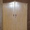 Large Light Walnut Wardrobe, 1940s 3