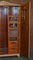 Large Light Walnut Wardrobe, 1940s 8