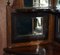 Antique Italian Hardwood & Boxwood Inlay Mirrored Back Corner Cabinet, 1880s 6