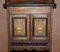 Antique Italian Hardwood & Boxwood Inlay Mirrored Back Corner Cabinet, 1880s, Image 8