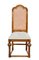 Esstisch und Stühle mit Nussholzparkett Intarsien, 7 . Set 9