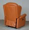 Tan Leather Electric Recliner Armchairs, Image 6