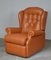 Tan Leather Electric Recliner Armchairs 8