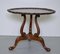 Georgian Revivial Burr Walnut Occasional Table 10