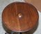 Antique Georgain / Victorian Stamped Hardwood Tripod Side Table 4