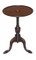 Antique Georgain / Victorian Stamped Hardwood Tripod Side Table, Image 1