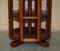 Inlaid Octagonal Revolving Bookcase 2