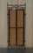Vintage Wrought Iron, Bergere & Hardwood Triple Panel Room Divider, Image 19