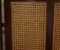 Vintage Wrought Iron, Bergere & Hardwood Triple Panel Room Divider, Image 9