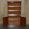 Yew Wood Open Library Bookcase from Bradley, England, Image 18