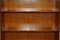 Yew Wood Open Library Bookcase from Bradley, England 8