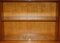 Yew Wood Open Library Bookcase from Bradley, England 20