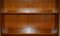 Yew Wood Open Library Bookcase from Bradley, England 9