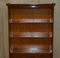 Yew Wood Open Library Bookcase from Bradley, England 3