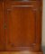 Yew Wood Open Library Bookcase from Bradley, England 11