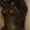 Estatua de Herm de cariátide italiana antigua tallada a mano de madera dorada, 1880, Imagen 8
