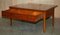 Burr Yew Wood Two Drawer Coffee Table & Butlers Serving Trays from Bradley Furniture 10