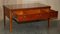 Burr Yew Wood Two Drawer Coffee Table & Butlers Serving Trays from Bradley Furniture, Image 12