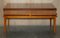 Burr Yew Wood Two Drawer Coffee Table & Butlers Serving Trays from Bradley Furniture 15