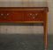 Burr Yew Wood Two Drawer Coffee Table & Butlers Serving Trays from Bradley Furniture 4