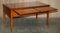 Burr Yew Wood Two Drawer Coffee Table & Butlers Serving Trays from Bradley Furniture, Image 14