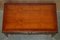 Burr Yew Wood Two Drawer Coffee Table & Butlers Serving Trays from Bradley Furniture 8