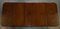 Mesa de comedor George III antigua de madera maciza flameada, 1820, Imagen 20