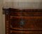 Sheraton Flamed Hardwood Lion Head Handle Chest of Drawers, 1859, Image 4