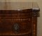Sheraton Flamed Hardwood Lion Head Handle Chest of Drawers, 1859, Image 5