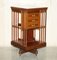 Antique Victorian Walnut Revolving Bookcase, 1880s, Image 2