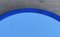 Mid-Century Modern Cobalt Blue Wall Mirror from Veca, Italy, Image 5