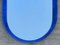 Mid-Century Modern Cobalt Blue Wall Mirror from Veca, Italy 3