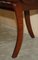 Sillas de comedor Chesterfield vintage de cuero marrón teñido a mano. Juego de 6, Imagen 9