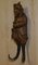 Antique Musical Black Forest Hand Carved Fox Whip Hook, 1880 9