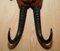 Antique Collectable Black Forest Hand Carved Fox Whip Hook, 1880 7