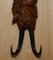 Antique Collectable Black Forest Hand Carved Fox Whip Hook, 1880 2