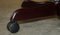 Vintage Ochsenblut Chesterfield Bürodrehstuhl aus Leder 9