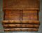 Large Six Drawer Stack of Scholars Library Books Coffee Table with Brown Leather Top 18