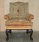 Antique George III Hand Carved Lions Paw Armchairs, 1780s, Set of 2, Image 16