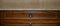 Secretaire vintage in legno massello con ripiano in marmo cromato e cassetti, Immagine 6