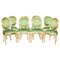 Antique Louis XVI Style Dining Chairs, 1860, Set of 8, Image 1
