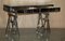 Chrome & Glass Topped Trestle Desk from Eichholtz 17