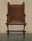 Antique English Carved Oak Armchairs with Armorial Crest Coat of Arms, 1860, Set of 2, Image 18