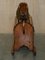 Caballo mecedor infantil de perro salchicha Dachshund hecho a mano, años 30, Imagen 14