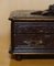 Grape Vine Carved Black Forest Wood Music Box, 1880s 3