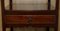 Victorian Hardwood Single Drawer Twin Top Table 7