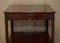 Viktorianischer Tisch aus Hartholz mit zwei Schubladen 4