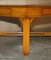 Burr Yew Wood Two Drawer Coffee Table in the style of Thomas Chippendale 7